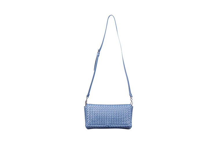 Bottega Veneta/葆蝶家 女士羊皮单肩斜挎包 428136 V0016 4192