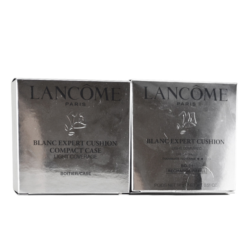 Lancome/兰蔻新空气轻垫修颜隔离乳B0-01 SPF29/PA+++ 14g(带粉盒)多款粉盒随机发货