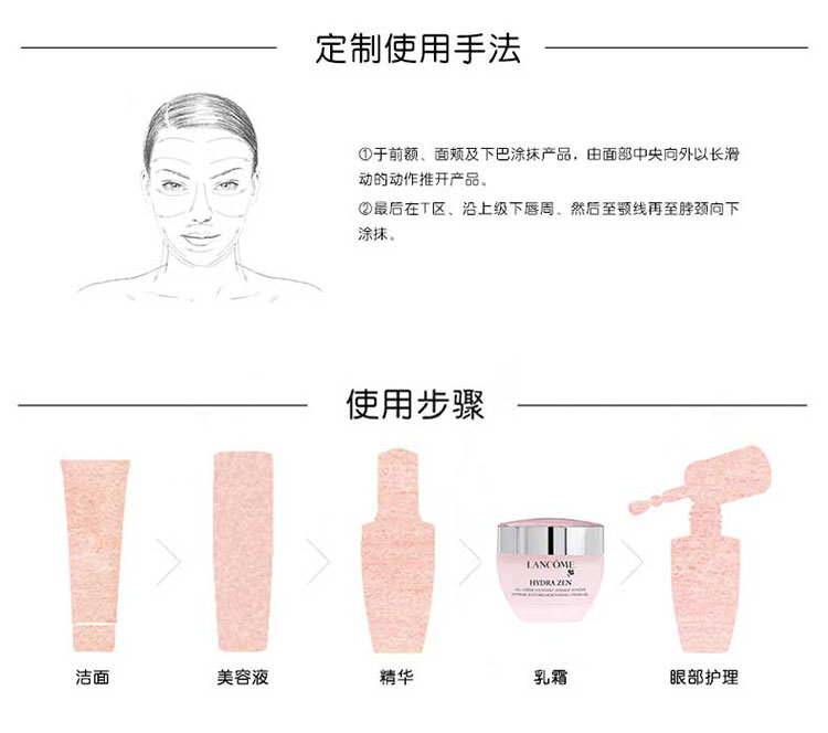 Lancome/兰蔻新水份缘舒缓凝霜50ml