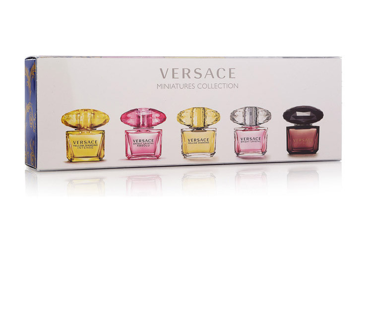VERSACE/范思哲香水礼盒（星夜+晶钻+幻影+臻挚粉钻+炫幻金钻）5ml*5