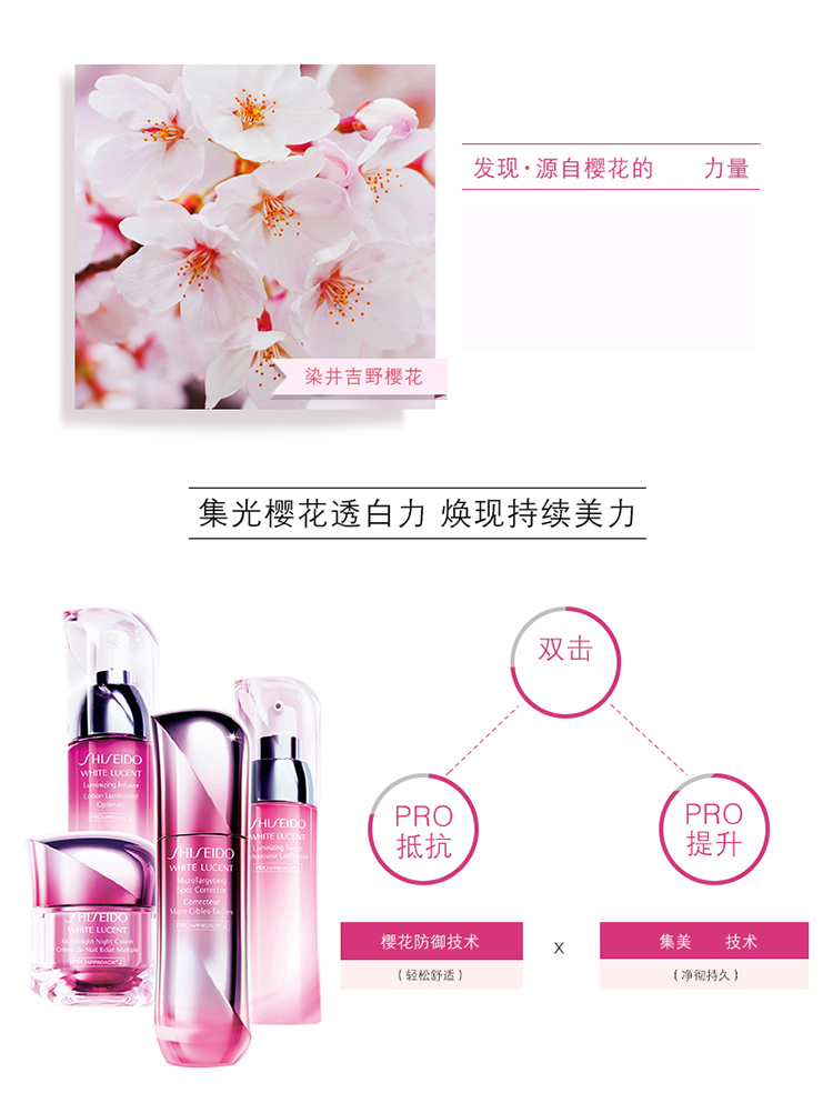 SHISEIDO/资生堂新透白美肌夜间祛斑柔护乳75ML【春节期间2月4日停发，2月19日陆续发货】