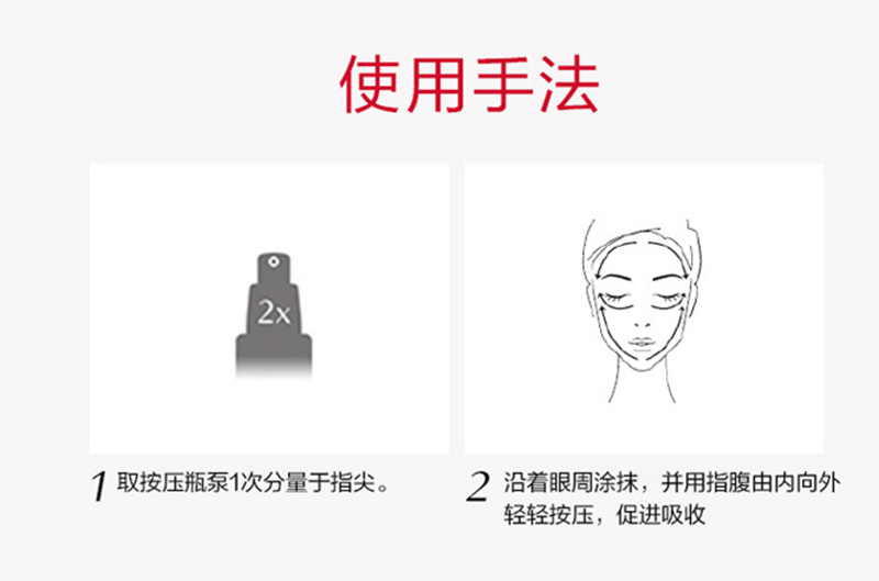 SHISEIDO/资生堂新红妍肌活眼部精华露15ml