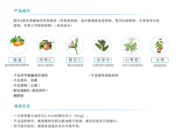 freeplus/芙丽芳丝 净透洁肤霜125g