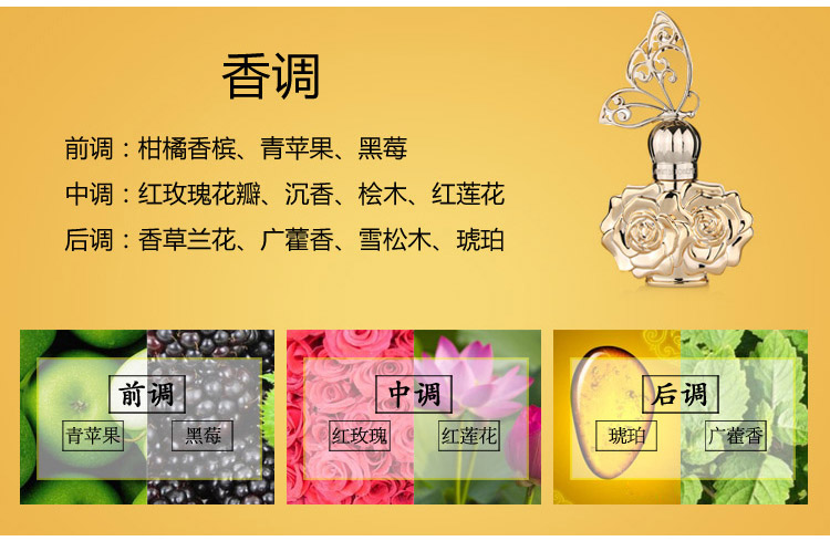 Anna sui/安娜苏波希米亚浪漫之星香水 30ml