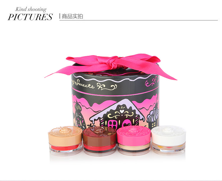 Anna sui/安娜苏假日糖果之蜜果糖霜彩妆套装 01（颊彩+唇膏+唇彩+眼影）