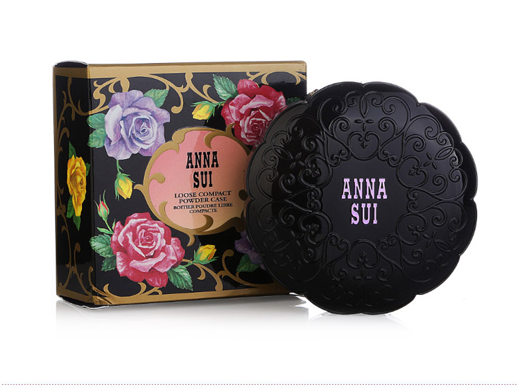 Anna sui/安娜苏肌密蜜粉盒（有粉扑镜子无粉芯）