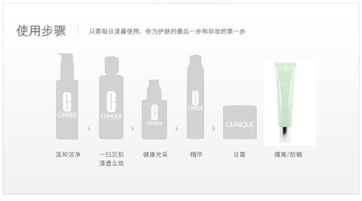 Clinique/倩碧日用清爽防晒隔离霜SPF30++40ML(新版）