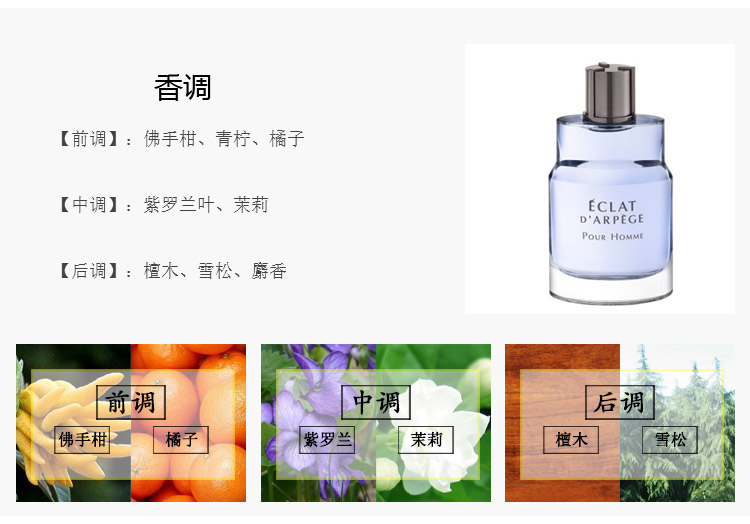 Lanvin/浪凡光韵男士淡香水30ml