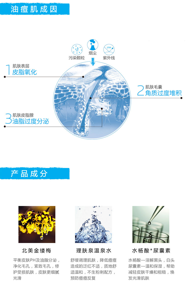 LA ROCHE-POSAY/理肤泉清痘净肤爽肤水 200ml