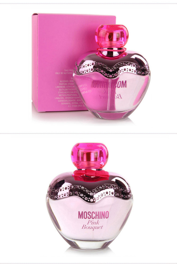 MOSCHINO/莫斯琦诺 雾仙浓粉红甜心女士淡香水 50ml