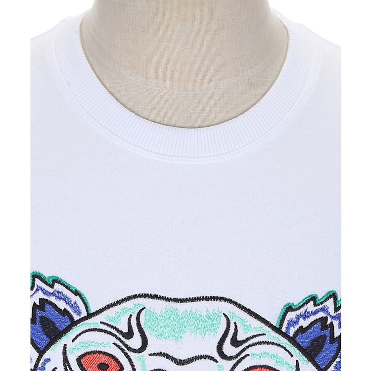 KENZO/高田贤三 2016秋冬新品长袖圆领刺绣虎头男卫衣 4XW 5SW001
