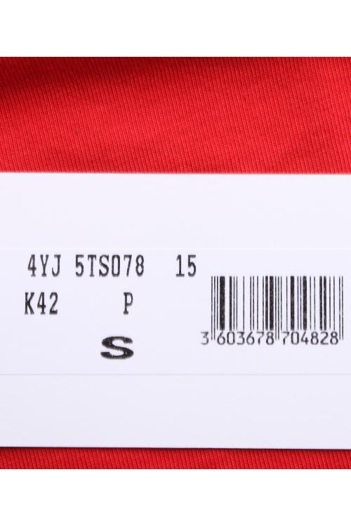 KENZO/高田贤三 红色圆领铁塔图案短袖男士T恤 4YJ 5TS078 15