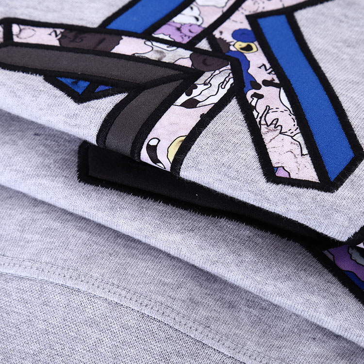 KENZO/高田贤三 100%棉套头长袖男卫衣2SW800-GRIGIO