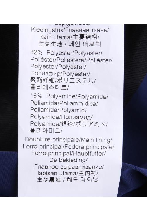 KENZO/高田贤三 藏蓝色长袖立领夹克男士外套 1MB 5BL102 78