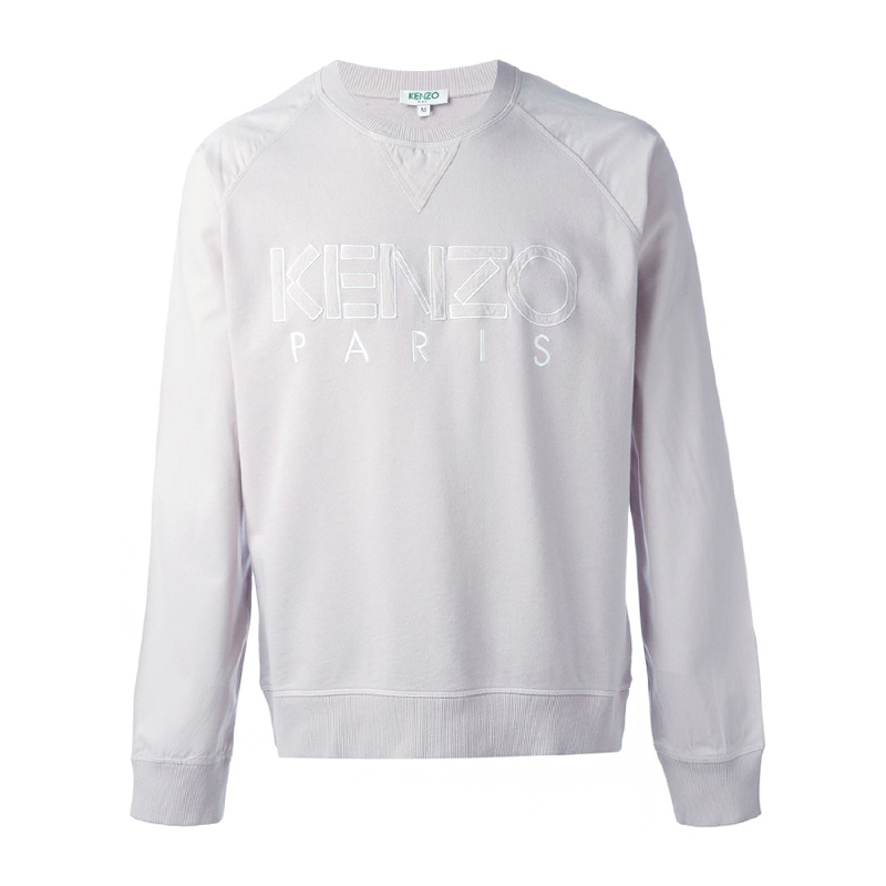 KENZO/高田贤三 男士灰色logo卫衣 F655SW1094MC