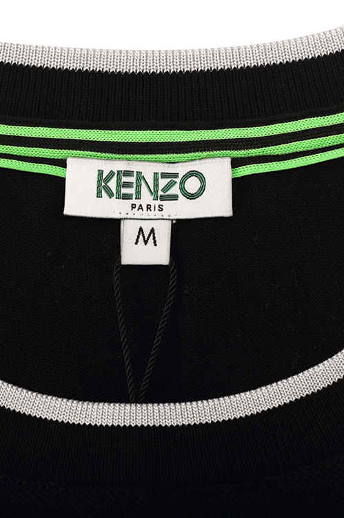 KENZO/高田贤三 时尚圆领小虎头样式短袖男士T恤