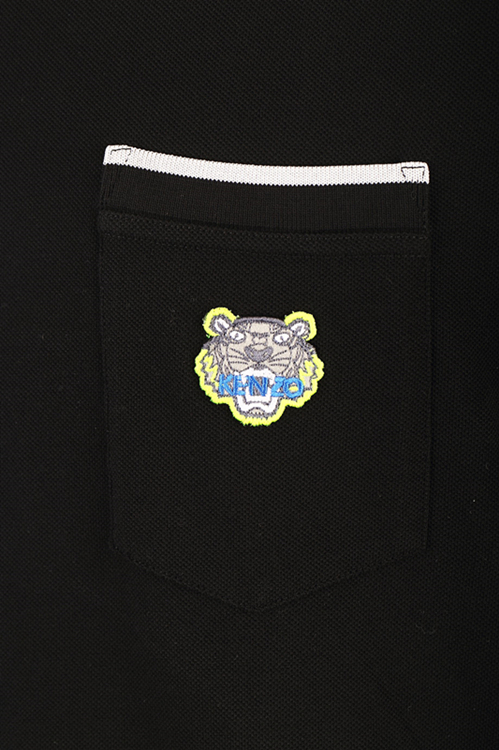 KENZO/高田贤三 时尚圆领小虎头样式短袖男士T恤