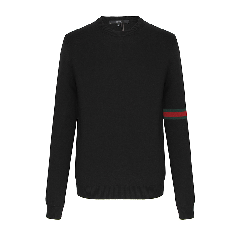 GUCCI/古驰 圆领纯羊毛毛衫 388629 男针织衫