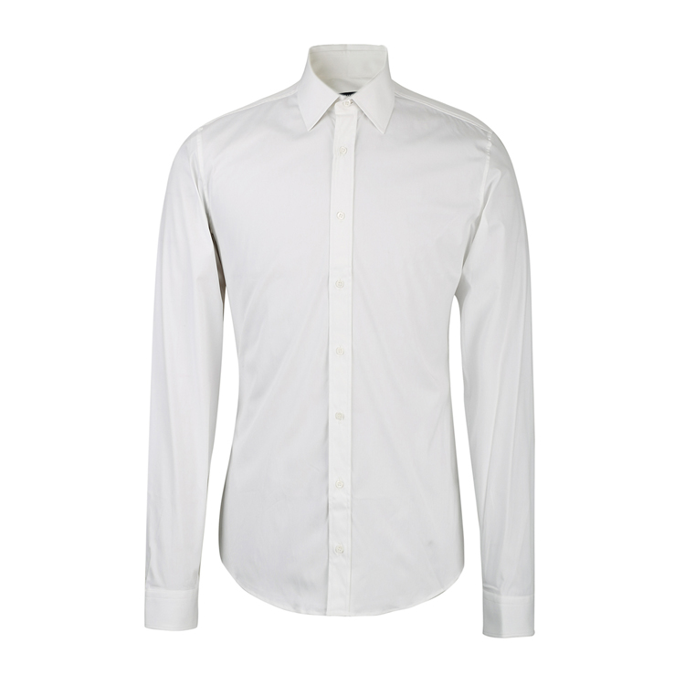 GUCCI/古驰 纯棉尖领长袖时尚休闲男士衬衫 GU1530526790 170267 G9B19A 5GU421