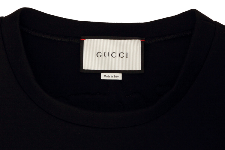 GUCCI/古驰 纯棉圆领长袖时尚动物印花男士卫衣 GU1631205299 408241