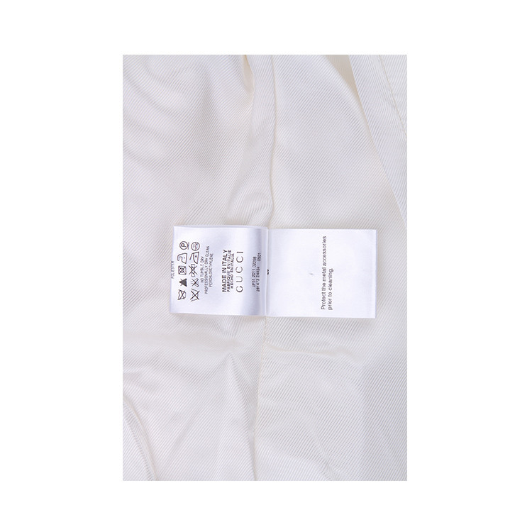 GUCCI/古驰 翻领长袖时尚休闲修身短款夹克女士外套 GU2530428190 WCO'281473 ZW434