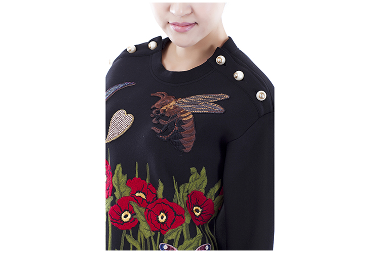 GUCCI/古驰 纯棉圆领长袖时尚休闲女士卫衣 GU2631201599 434507