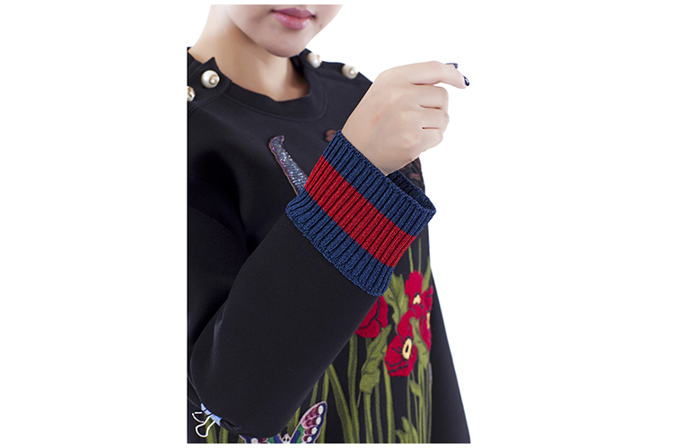 GUCCI/古驰 纯棉圆领长袖时尚休闲女士卫衣 GU2631201599 434507