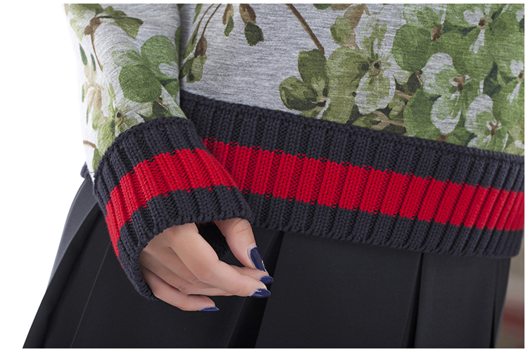 GUCCI/古驰 圆领长袖时尚休闲女士卫衣 GU2631224146 408241