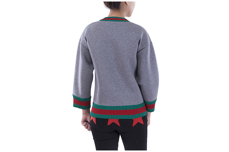 GUCCI/古驰 纯棉圆领长袖时尚休闲女士卫衣 GU2631201797 422724