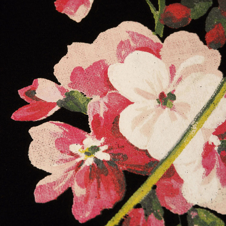 GUCCI/古驰 长袖印花莫代尔上衣 女士T恤 404293X5675