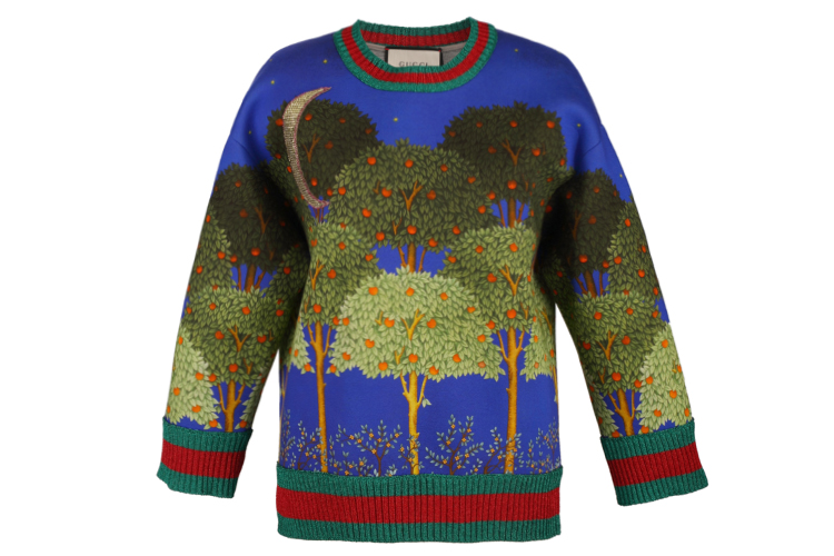 GUCCI/古驰 纯棉圆领长袖时尚休闲女士卫衣 GU2631247535 422724X5D444750