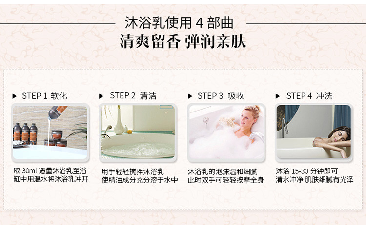 Tesori D’oriente/东方宝石精油沐浴乳500ml
