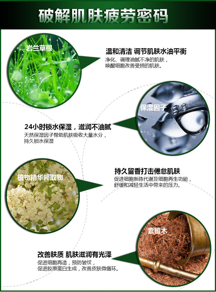 Tesori D’oriente/东方宝石香根草香爽肤沐浴乳500ml