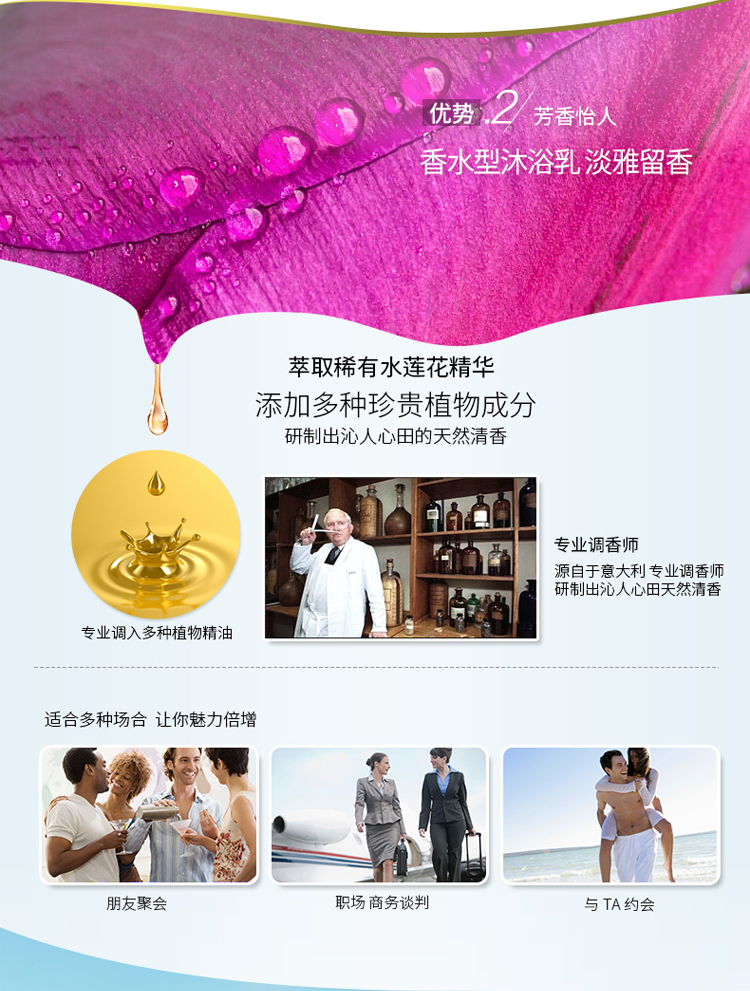 Tesori D’oriente/东方宝石水润嫩肤沐浴乳300ml