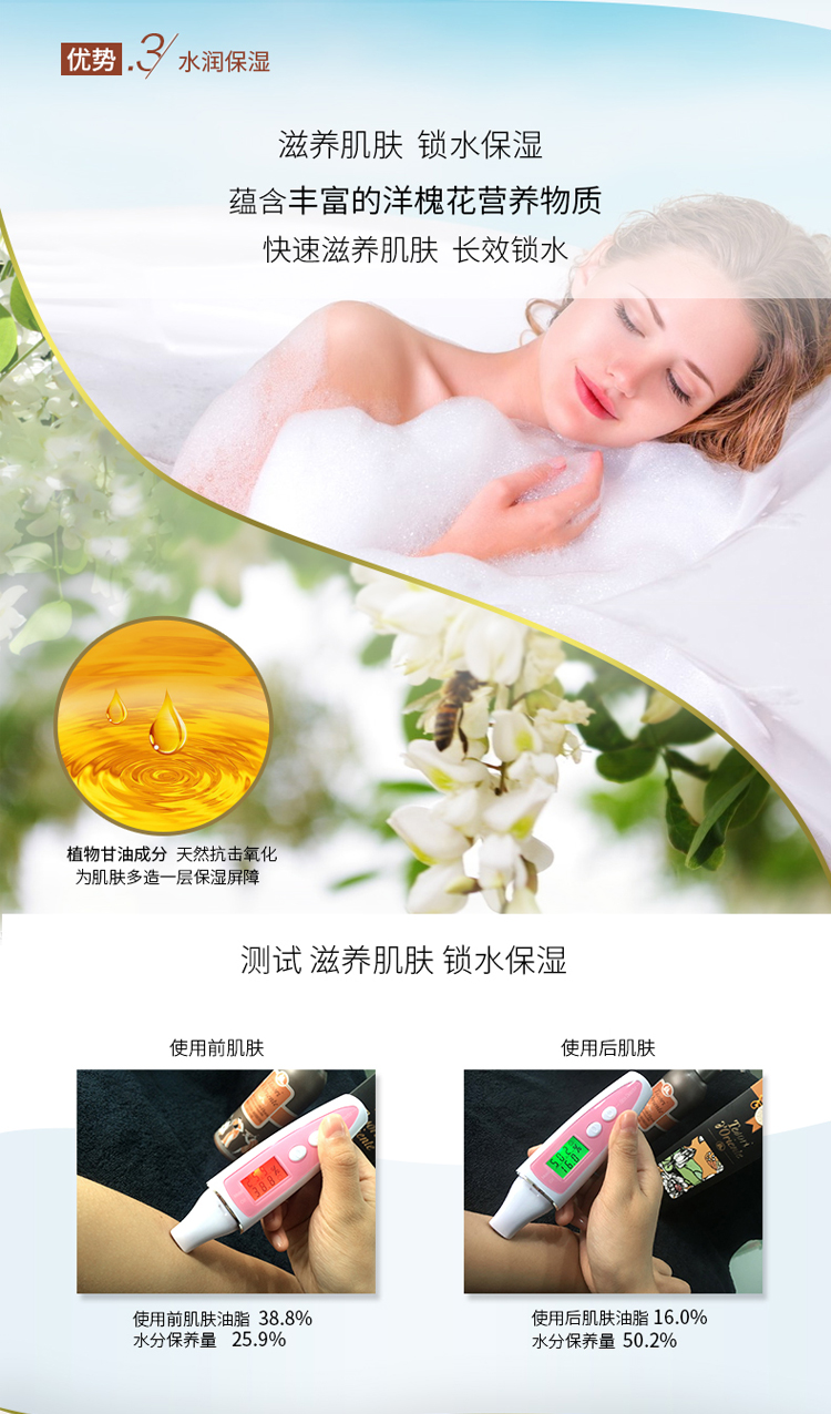 Tesori D’oriente/东方宝石水润嫩肤沐浴乳300ml
