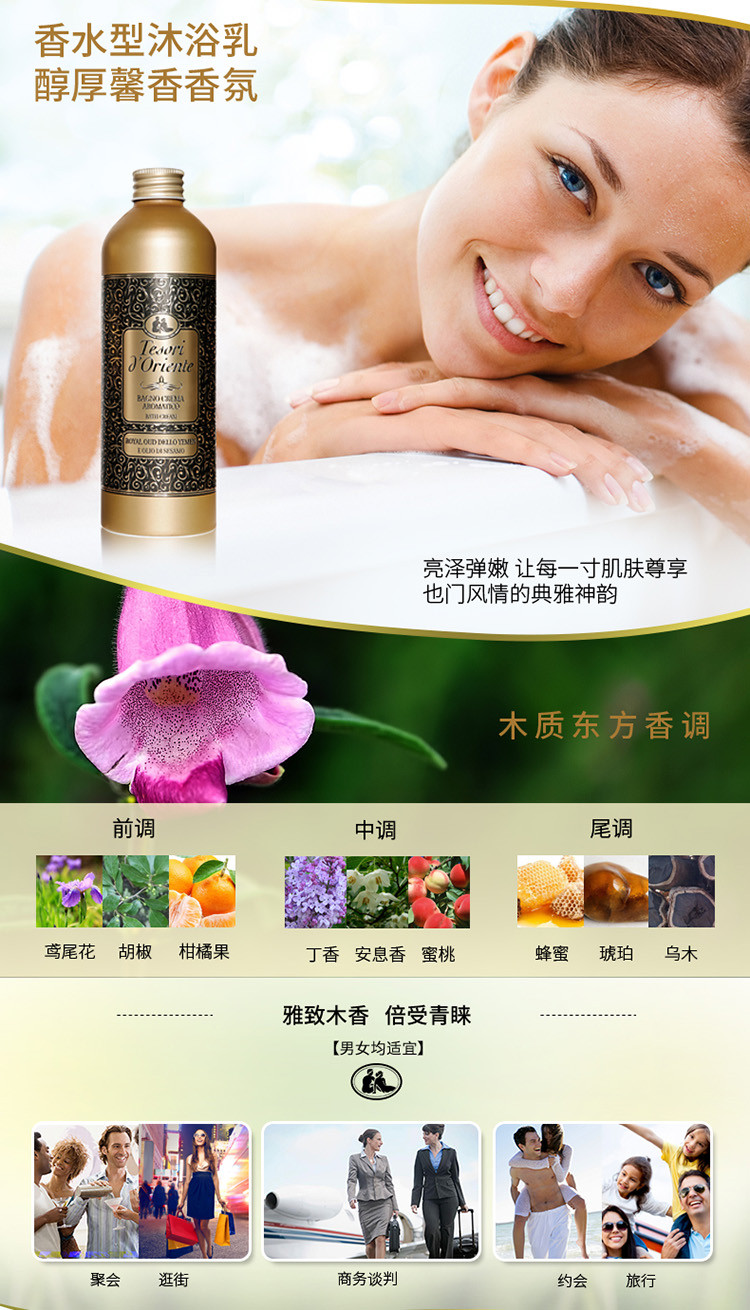 Tesori D’oriente/东方宝石也门风情沐浴乳500ml