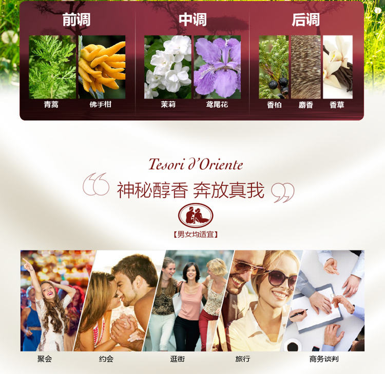 Tesori D’oriente/东方宝石柔肤锁水非洲风情沐浴乳500ml