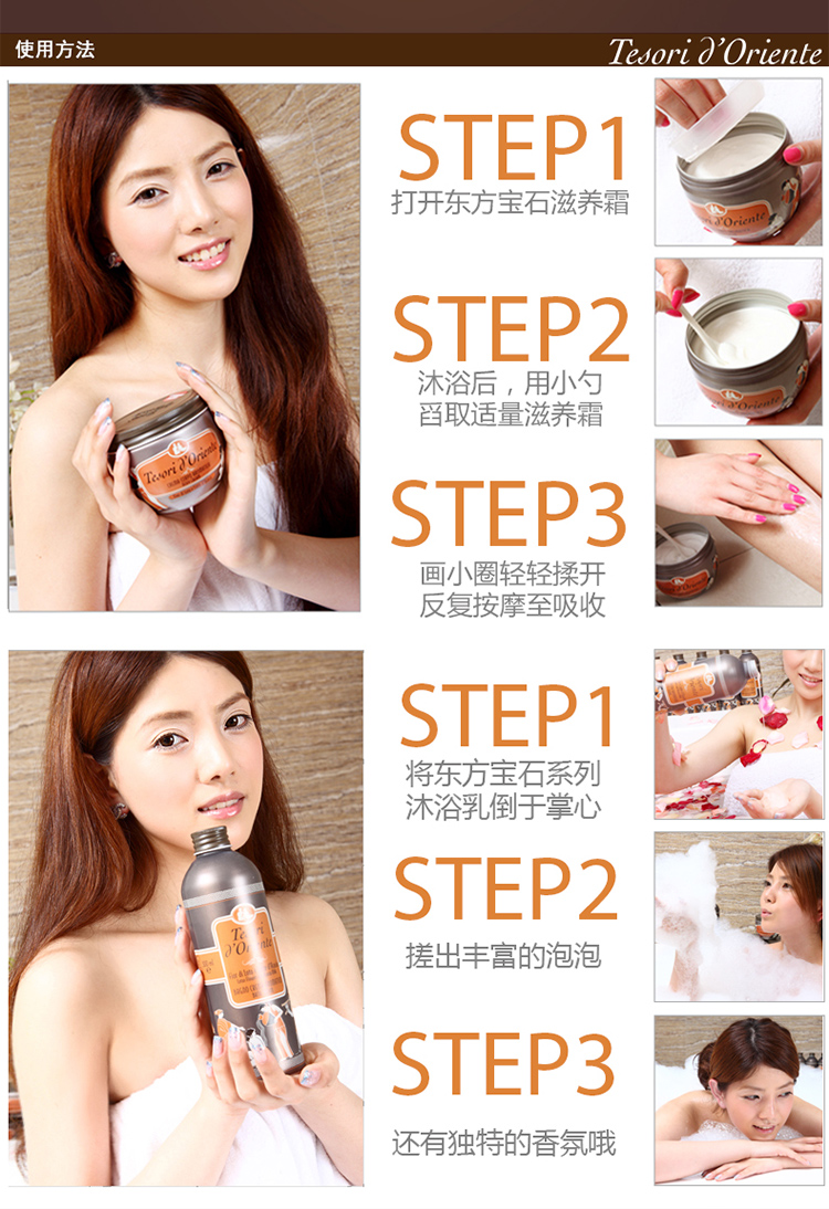 Tesori D’oriente/东方宝石水莲花沐浴滋养礼盒500ml+300ml