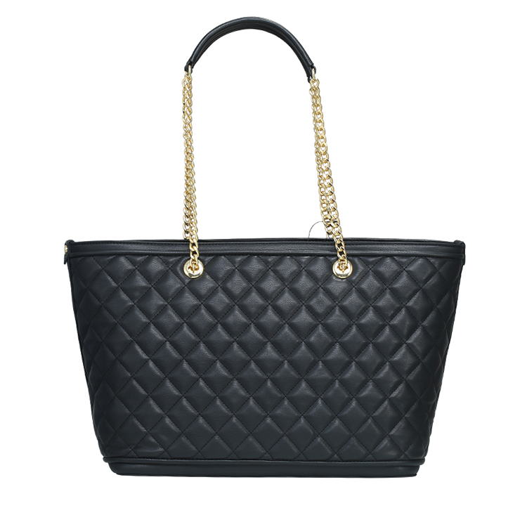 LOVE MOSCHINO/莫斯奇诺 女士聚氨酯纤维购物单肩包 JC4212PP01 黑色