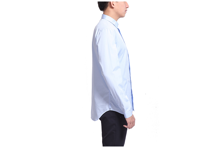DIOR/迪奥 纯棉尖领长袖时尚休闲简约设计男士衬衫 DR1630550135 163C501B
