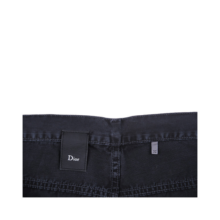 DIOR/迪奥 纯棉直筒牛仔长裤时尚休闲男士裤子 DR1530003597 003D000TX035