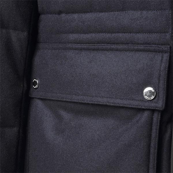 DIOR/迪奥 男士外套 羊毛混纺立领拼接设计男士羽绒服