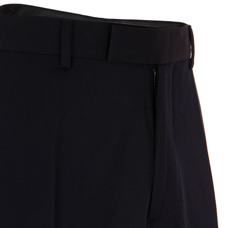 DIOR/迪奥 黑色羊毛男士休闲裤 633C152A3576 900