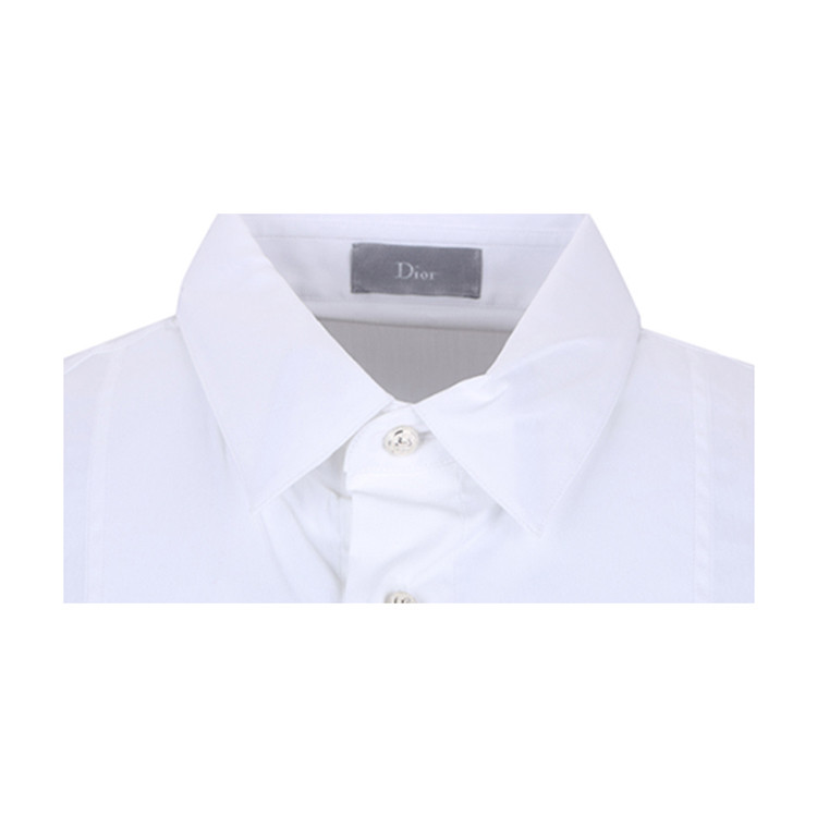 DIOR/迪奥 尖领纯质纯色长袖衬衫 363C583 男士长袖衬衫