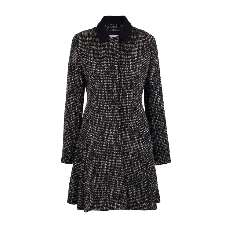 DIOR/迪奥 秋冬收腰A字羊毛大衣 女士外套 5A21815A1176PP1605