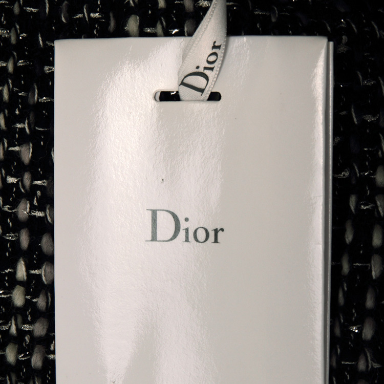 DIOR/迪奥 秋冬修身拼接长袖高领羊毛连衣裙 女士连衣裙 5A21617A1176PP1605