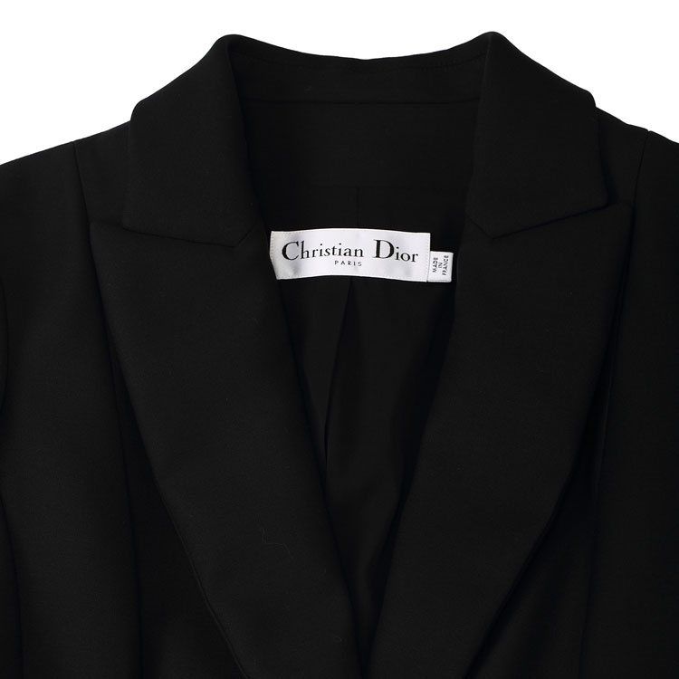 DIOR/迪奥 绑带修身单排扣羊毛西装 女士外套 4H21225A1148/903
