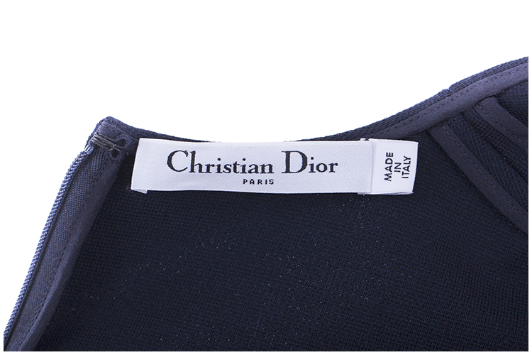 DIOR/迪奥 纯羊毛半袖亮片女士连衣裙 DR2636041538 5A21609X1415