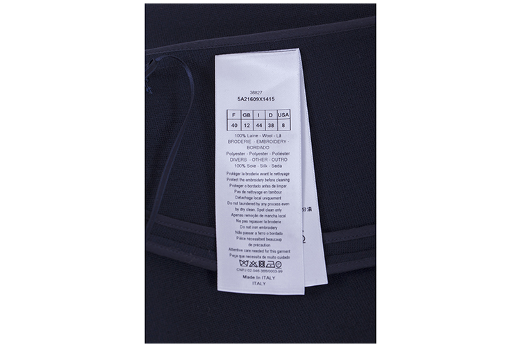 DIOR/迪奥 纯羊毛半袖亮片女士连衣裙 DR2636041538 5A21609X1415