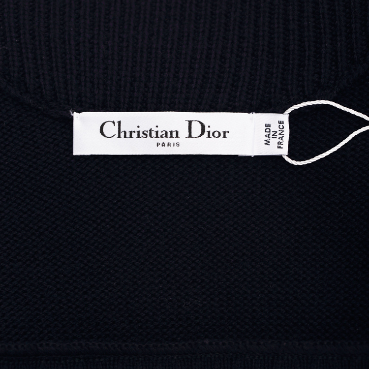 DIOR/迪奥 秋冬收腰修身羊毛连衣裙 女士连衣裙 5A24517AM509